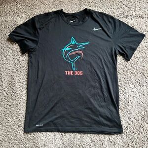 Miami Marlin The 305 Nike Dri-Fit - Large